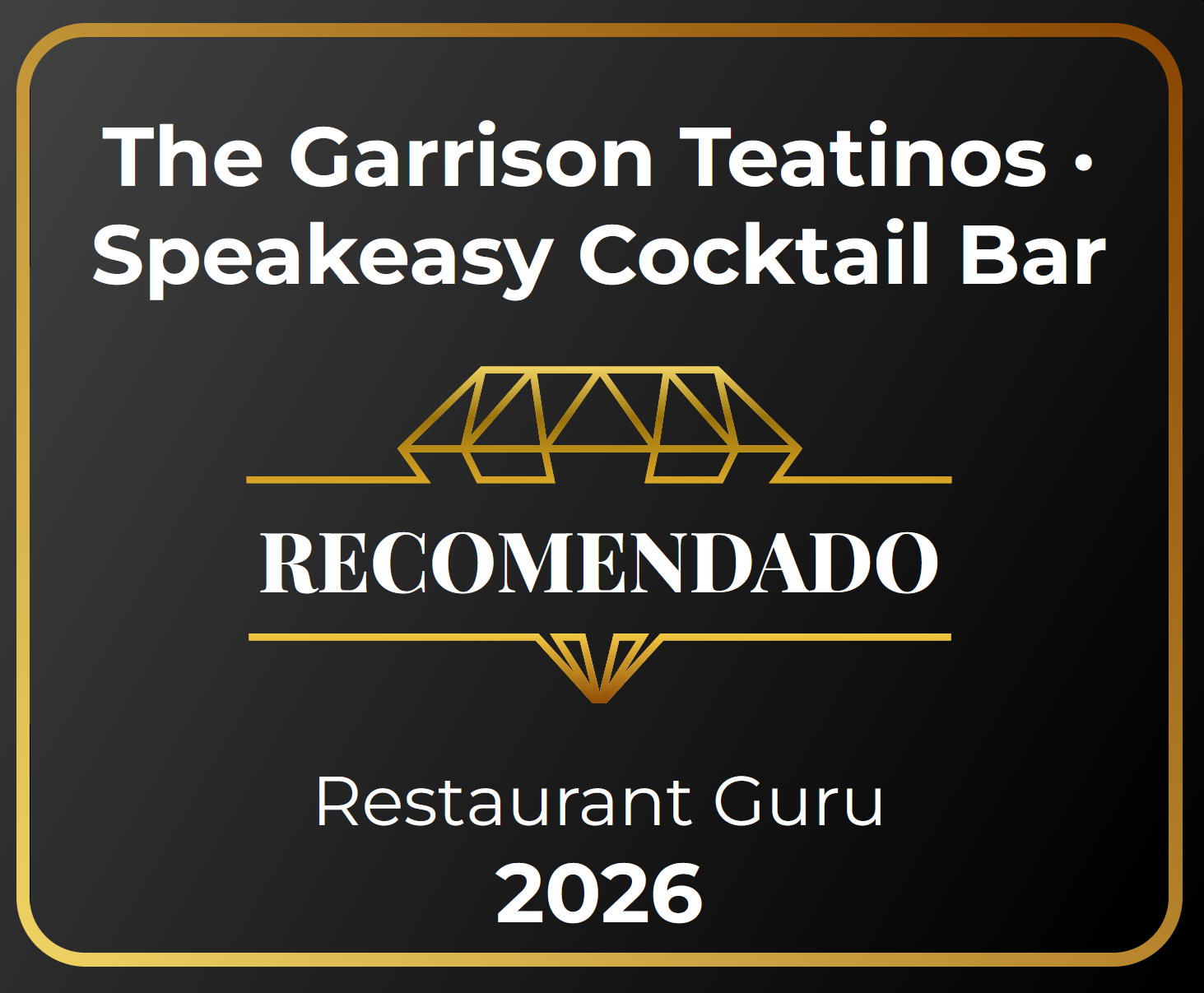 Recomendado en Restaurant Guru 2026